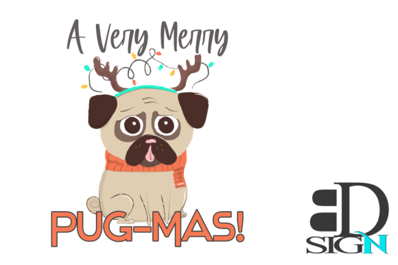 A Very Merry Pug-Mas to You Graphics