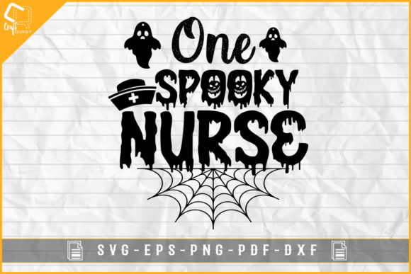 Spooky Nurse Halloween Design