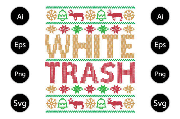 White Trash Graphics for Crafts