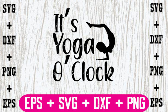 Yoga O Clock Graphics for Local Business Branding