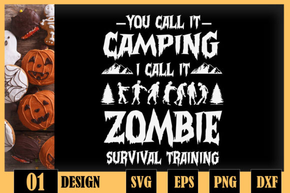Zombie Survival Graphics for Crafts